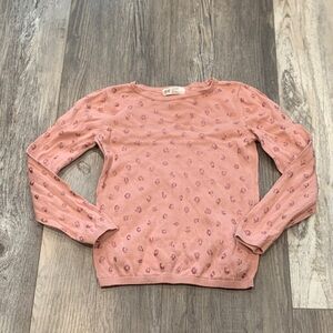 H&M Dusty Pink Textured Sweater